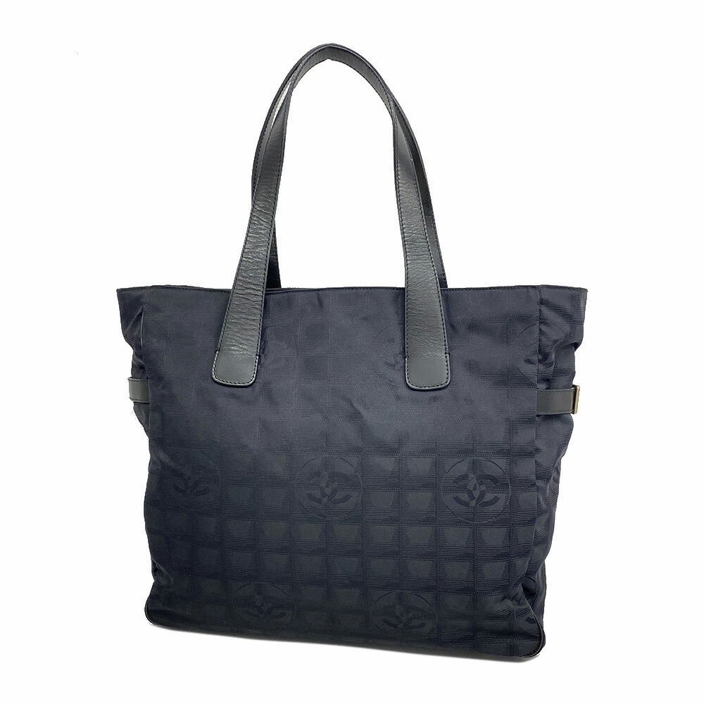 Chanel Nylon Tote Bag Black
